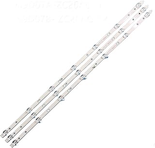 HABITZ 3pcs/Set LED Bar Compatible with LED40D07A LED40D07B LE40AL88D88 40A6 TF40R5 L40M5-4C D40PFCNN LED39D07B LED39D07A-ZC26AG-01 ZC23AG-02 (Color : 6 PCS for 2 TV)