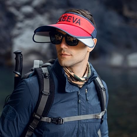 Amazon Co Jp サンバイザー メンズ 両端伸縮可能 ハット キャップ つば広 帽子 レインバイザー 洗濯可能 自転車用 おしゃれ バッテリカー Uvカット 防水 吸汗速乾 紫外線対策 日焼け対策 スポーツ 運動用 レッド ホーム キッチン