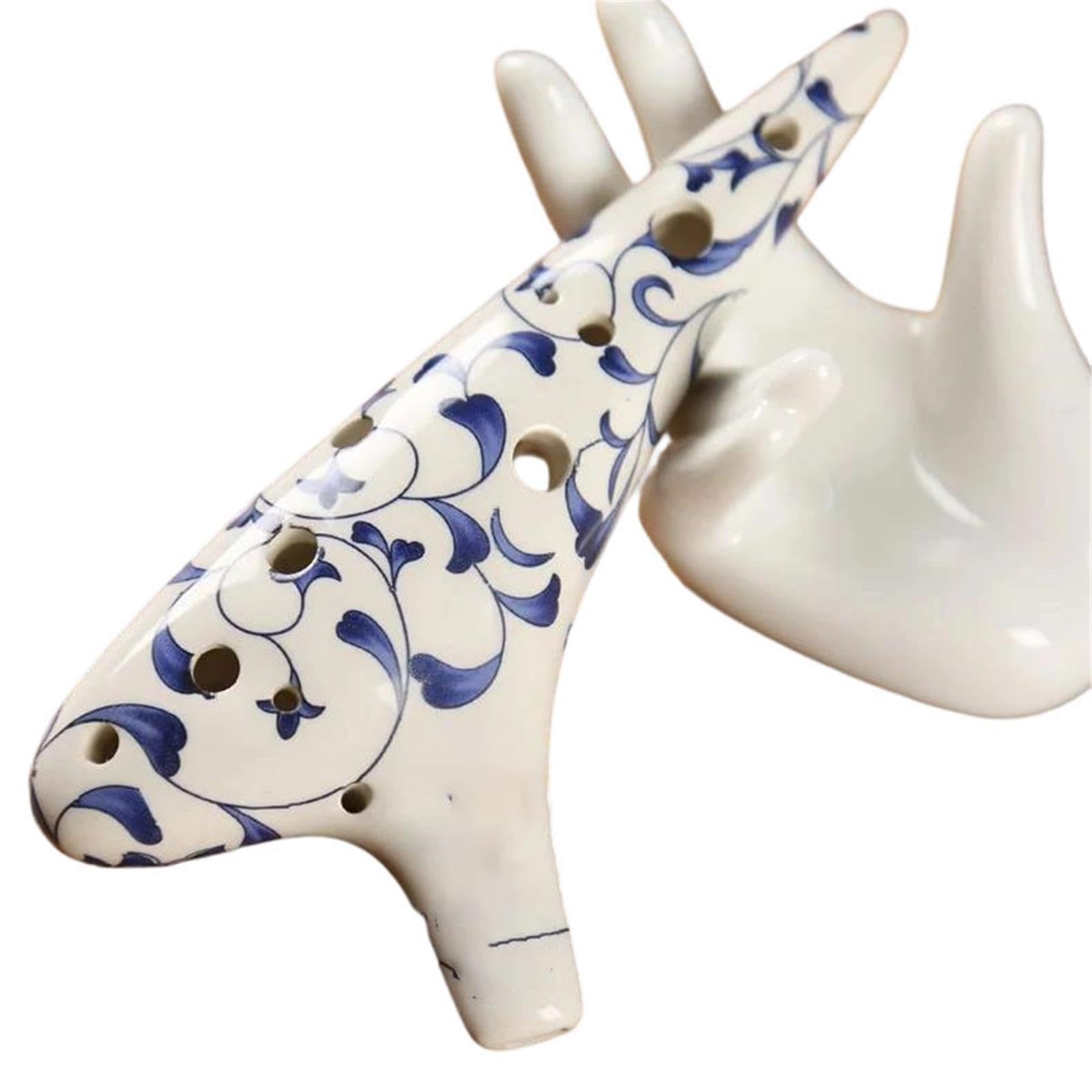 Ocarina Ocarina Portatile In Ceramica A 12 Fori