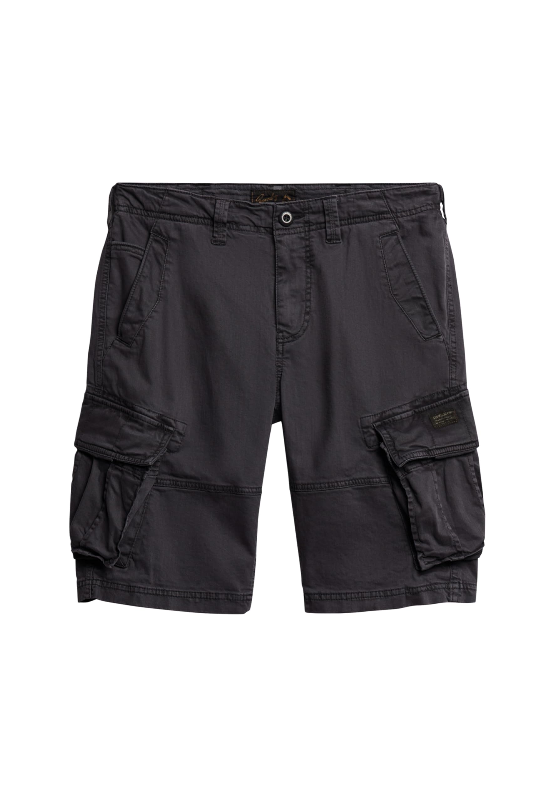 Superdry Mens Cargo Shorts Black 34