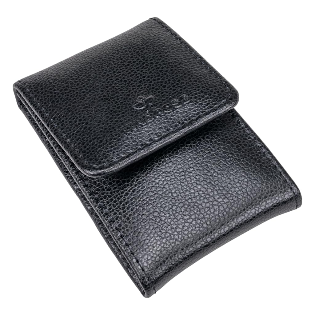 WINDROSE 4-teilig Maniküretui Beluga/Leder (Black)