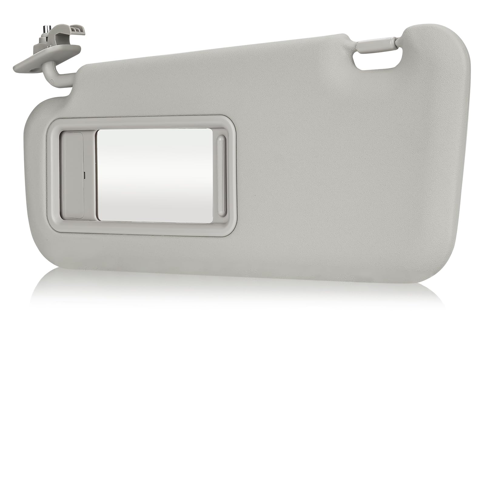 Youxmoto Sun Visor Left Driver Side for Mazda 3 2010 2011 2012 2013, Gray Replaces# BBM2-69-320C-75, with Vanity Mirror