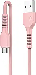 Cabo Usb Letron Micro Usb 2 4A 1Mt Rosa 110054