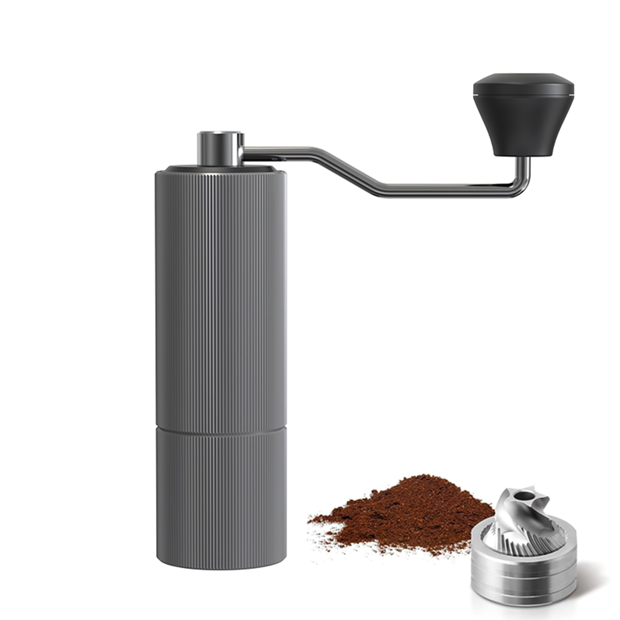 Manual Coffee Grinder B3，Hand Coffee Grinder with CNC Stainless Steel Conical Burr，Capacity 25g ，Adjustable Setting High-Precision Double Bearing Positioning