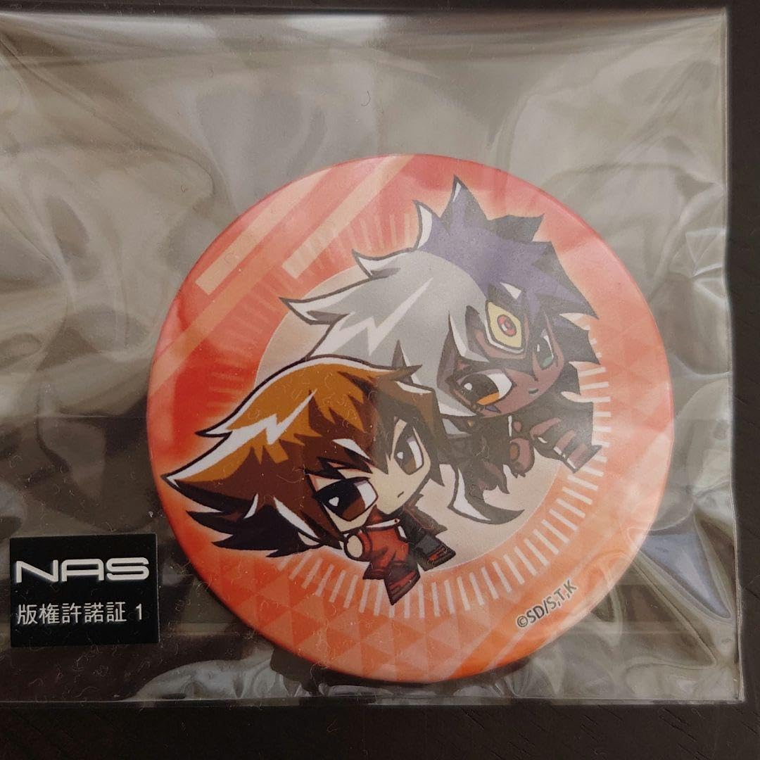 Amazon.co.jp: GX プリロール 缶バッジ 遊城十代 ユベル : おもちゃ