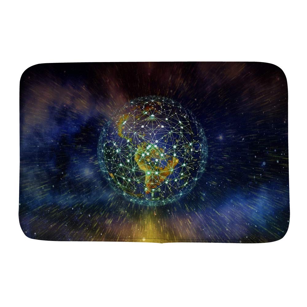 Tapis de bain Ruchen antidérapant pour éviter les glissades sur sol humide