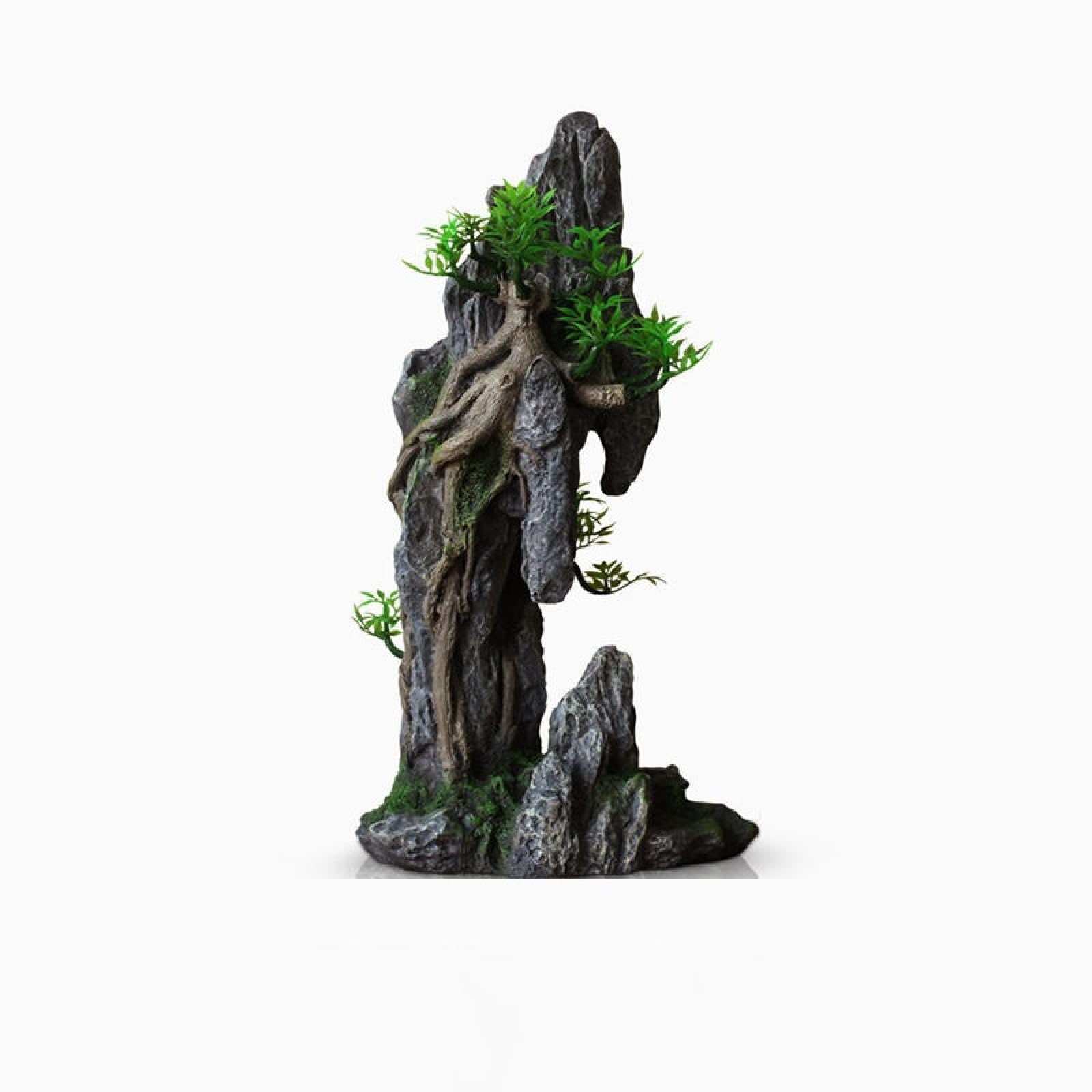 1 pieza de planta rocalla for acuario, decoración pecera, paisajismo, accesorios decorativos for 047(14)
