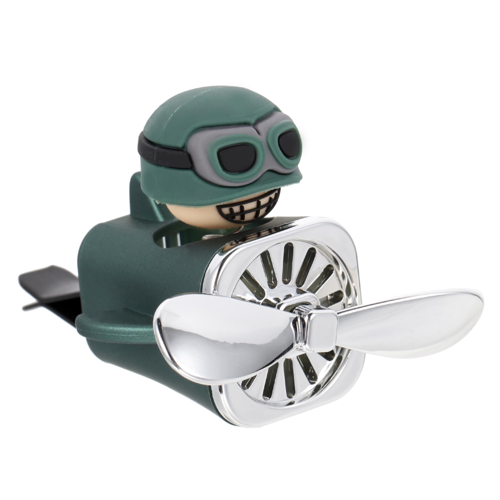 Mobestech 3pezzi Clip Per Auto Decorazione Vent Carina e Profumatore Per Auto Rotante Cartoon Per Interni e Oli Essenziali