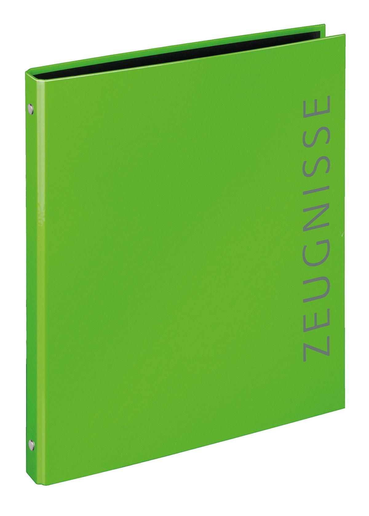 Zeugnismappe Grün Mit 10 Hüllen – Ringbuch Für Zeugnisse & Urkunden