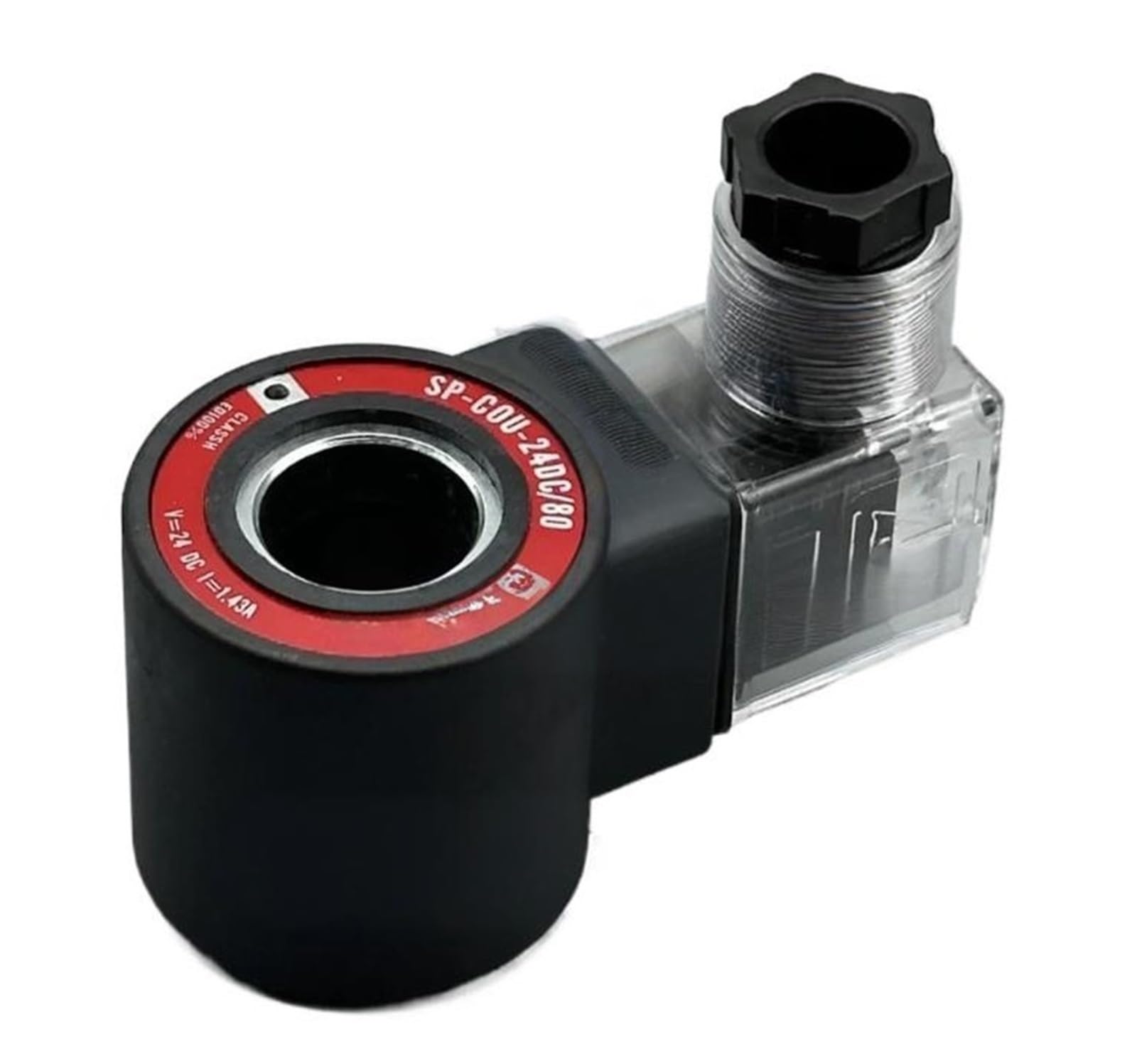 UWUKCJOKQ 1pcs Hydraulic Valve Coil SP-COU-24DC/80 SP-COI-230/50/60/80 SP-COU-12DC/80 SP-COI-110/50/60/80 Inner Hole 18mm Height 39mm