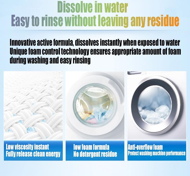 Miniatura 5 de Active Enzyme - Quitamanchas para ropa sucia, enzimas activas para limpieza de ropa, limpiador de manchas difíciles, agente desengrasante