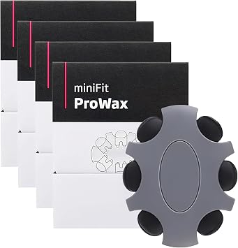 24 Pcs Wax Guards Suitable for Oticon ProWax MiniFit, Replacement Hearing Aid Wax Filters, Anti-Dust Cleaning Kit Accessories for Oticon Hearing Aid Supplies 4 Packs
