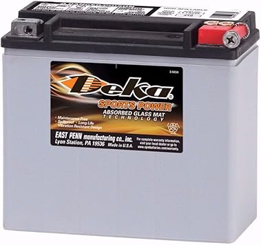 Deka Power Sports ETX20L Battery