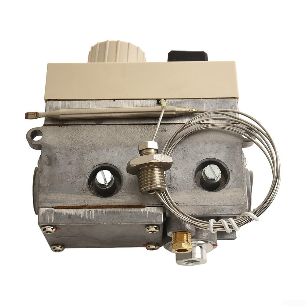 Válvula termostática de gas 710, 120 – 200 °C, regulador de temperatura para freidora, wok, horno industrial, pieza de repuesto ABS resistente
