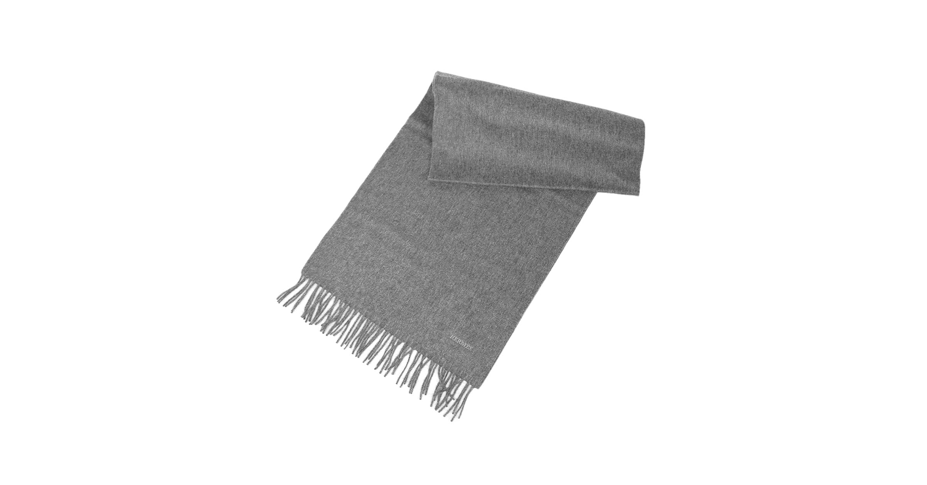 Amazon | [エルメス] マフラー H393700T04 無地 ECHARPE 40X160CM