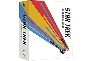 Star Trek The Original Series: Relive the iconic space exploration adventures in stunning Blu-ray