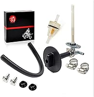 Vista 5 de Válvula de combustible y palanca compatibles con Honda Recon 250 Rancher 350 420 Foreman 400 Foreman 450 FourTrax Foreman Rubicon 500 TRX250 TE/TM