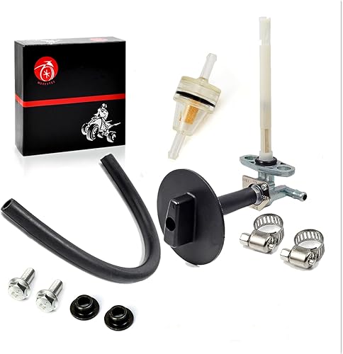 Miniatura 5 de Válvula de gasolina y palanca compatible con Honda Recon 250 Rancher 350 420 Foreman 400 Foreman 450 FourTrax Foreman Rubicon 500 TRX250 TE/TM