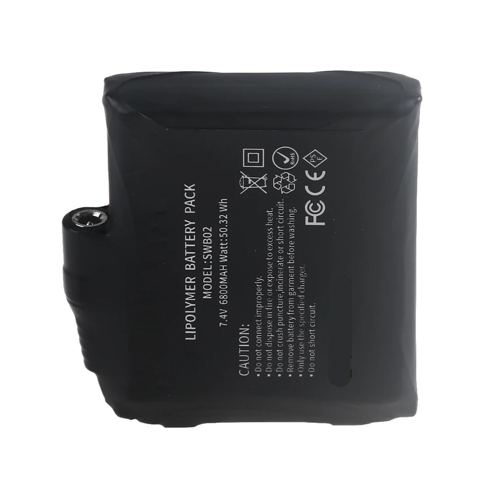 Adecuado For Chaleco Calefactor, Calcetines Calefactores Y Batería Anticongelante. | batería calentada de los guantes de la batería del polímero de litio de 7.4V 6800mah(8pcs battery)