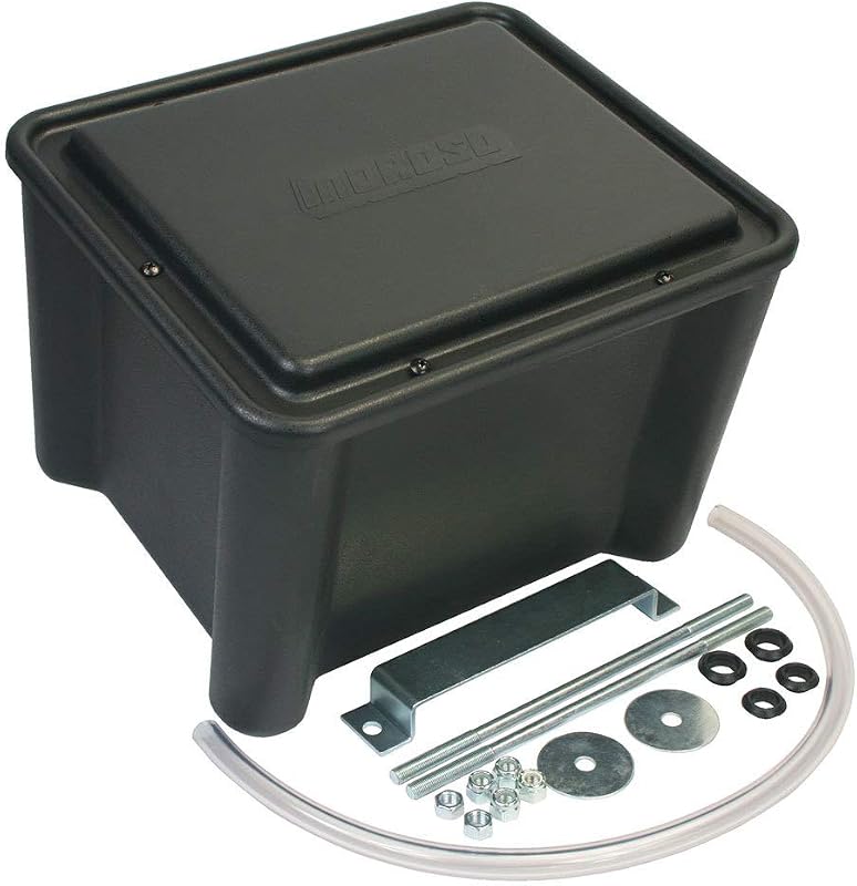 Caixa selada para bateria Moroso 74051 em plástico preto – 1 unidade
