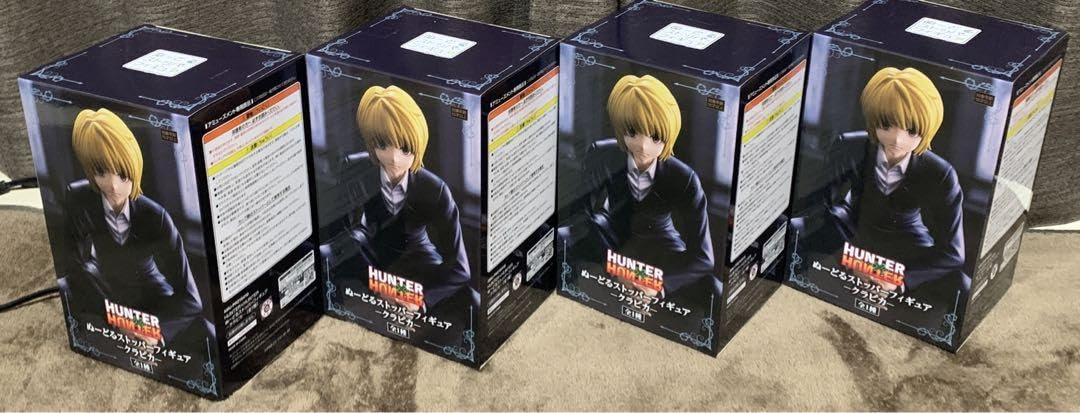 HUNTER×HUNTER ぬーどるストッパーフィギュア　クラピカ4体セット HUNTER×HUNTER ぬーどるストッパーフィギュア クラピカ4体セット
