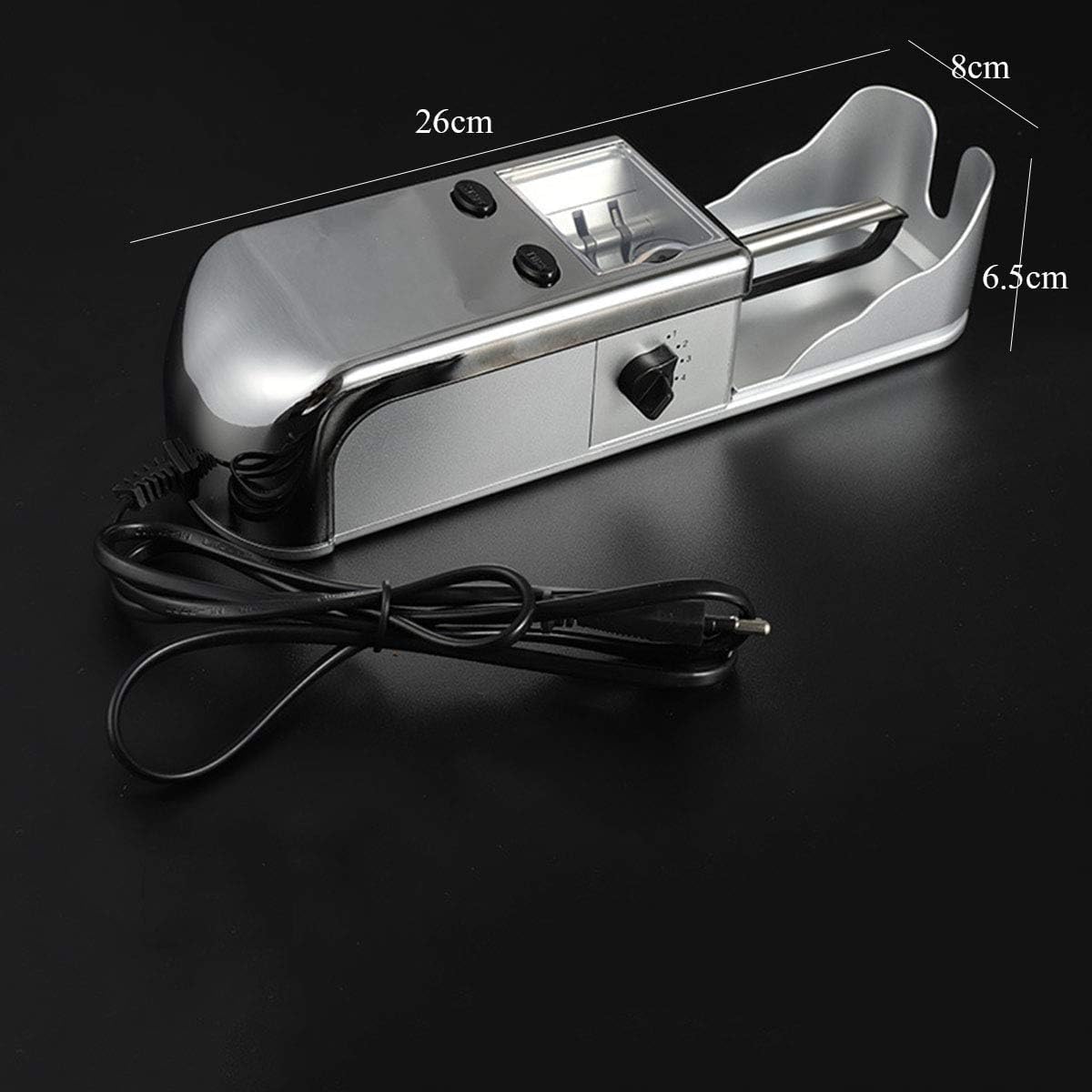 Portable Cigarette Rolling Machine Electric Automatic Injector Tobacco Roller Maker for Boyfriend and Husband Home Use