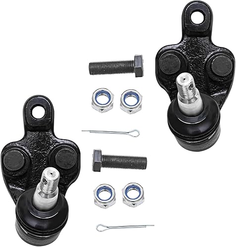 Miniatura 1813 de Detroit Axle - Kit de suspensión delantera de 10 piezas para Chevy Aveo Aveo5 Pontiac G3 Wave 2 Ready Struts Assembly 2 Enlaces de barra