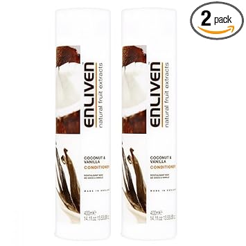 Enliven Coconut & vanilla Conditioner each 400ml Combo pack