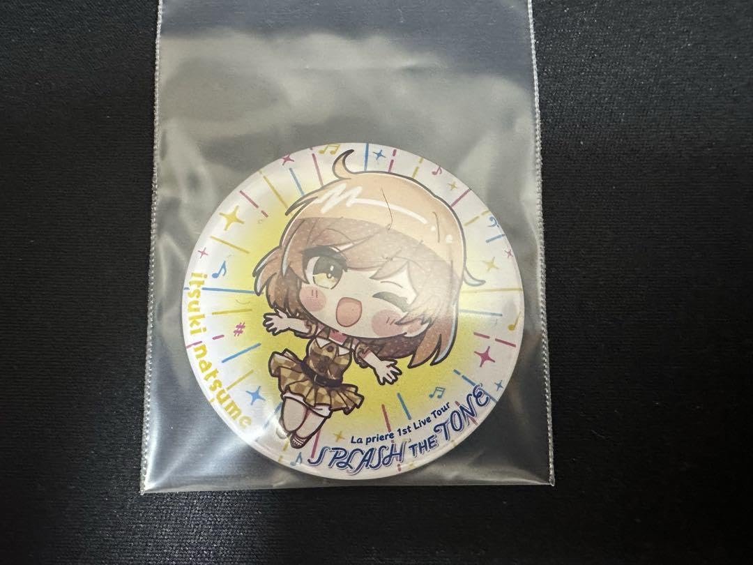 Amazon.co.jp: La pri?re SPLASH the TONE 棗いつき 缶バッジ : おもちゃ