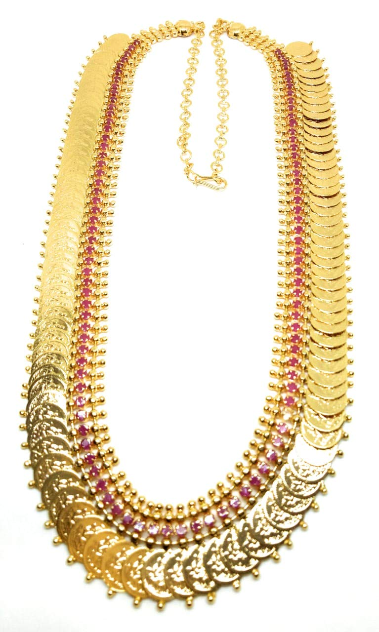 Adc fashions Step Haram for women -jewellery set for women -with multicolor 4 layer chain with pendent (Red) ADC [2054] (B08L6VVLBC) Amazon Price History, Amazon Price Tracker