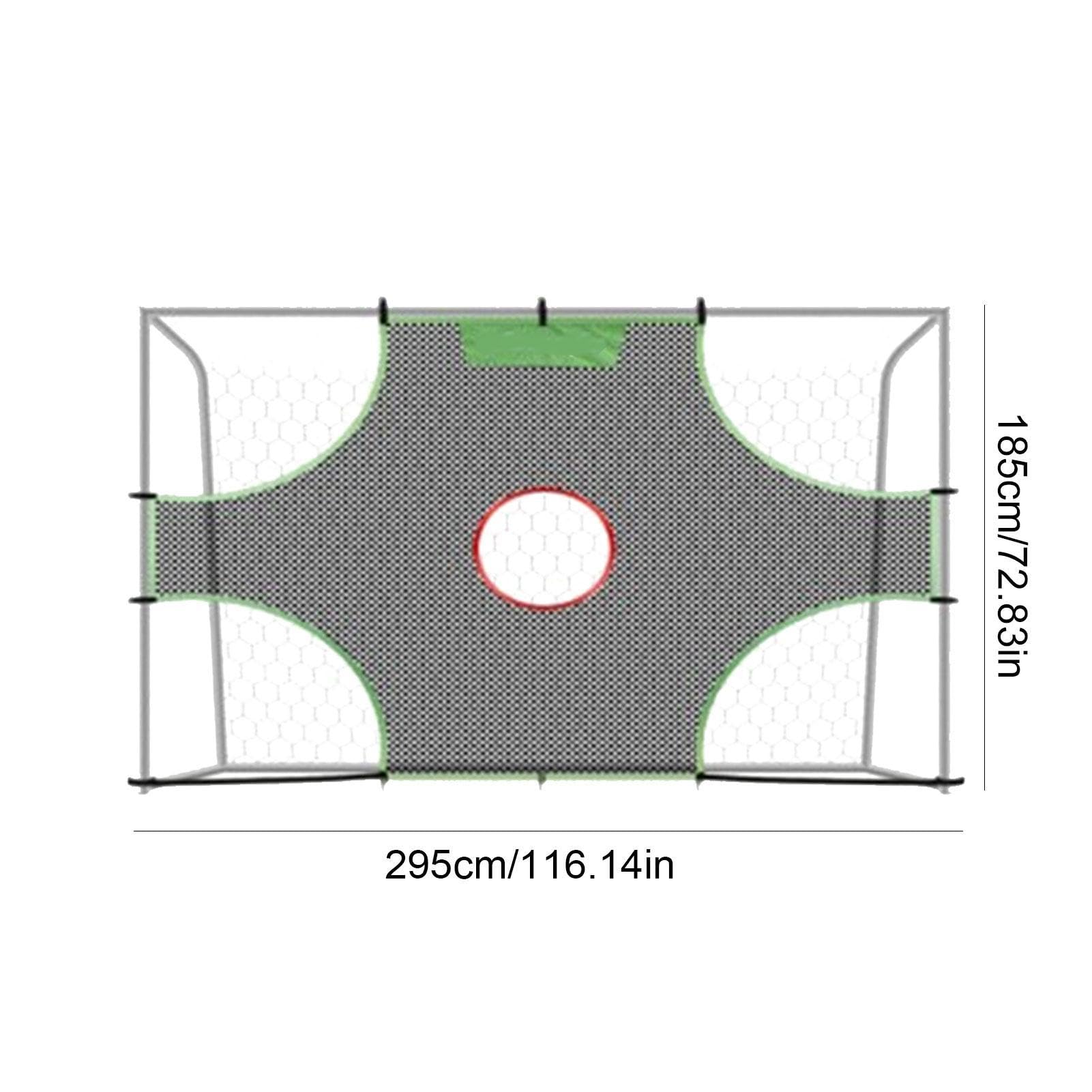 Obiettivo Di Calcio, Rete Di Obiettivo Di Calcio, Rete Di Obiettivo Per Calcio, Rete Di Allenamento Porta Da Calcio Staccabile 1/3/5 Buchi, Attrezzatura Di Allenamento