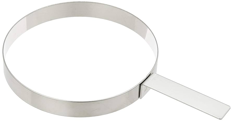 Amazon｜EBM 18-8 ハンバーグリング 丸型 180g用 φ110｜クッキー