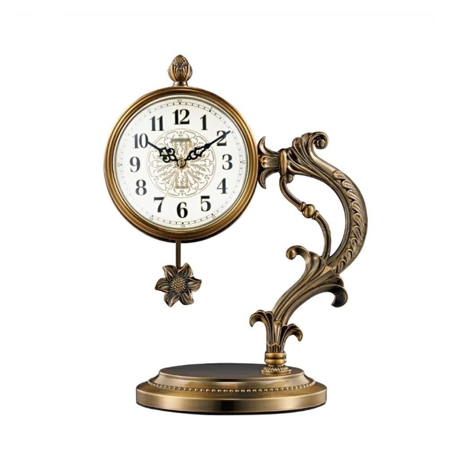 Reloj de mesa silencioso para salon y escritorio