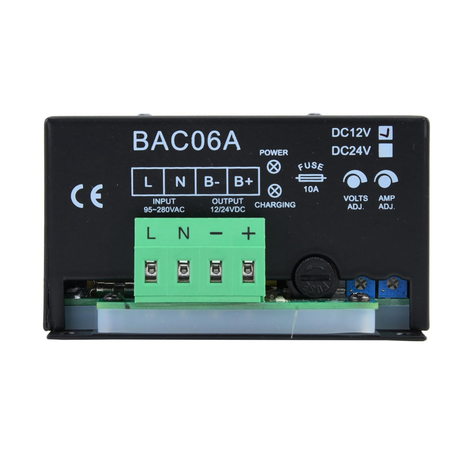 Caricabatterie automatico intelligente da 12 V, caricabatterie al piombo-acido ad alta efficienza per kit di accessori generatori