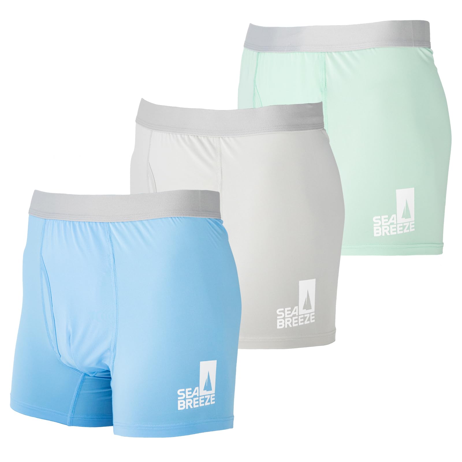 Amazon | [Seabreeze] [シーブリーズ] メンズ ボクサーパンツ 前開き