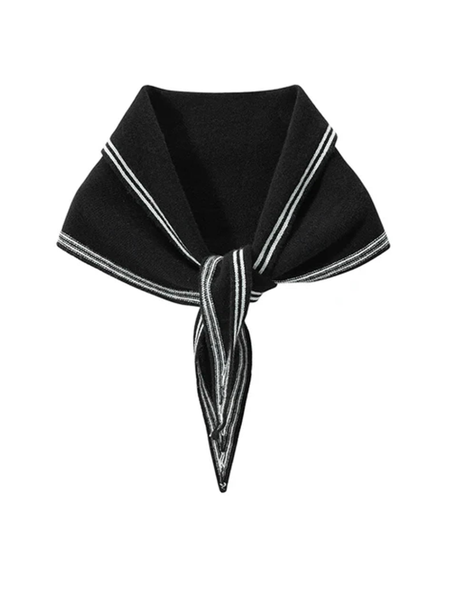 MdybF Schal Frauen Dreieck Schalel Hals Wärmere Applikationsstreifen Mehrzweck Cowl Pashmina Weicher Herbst