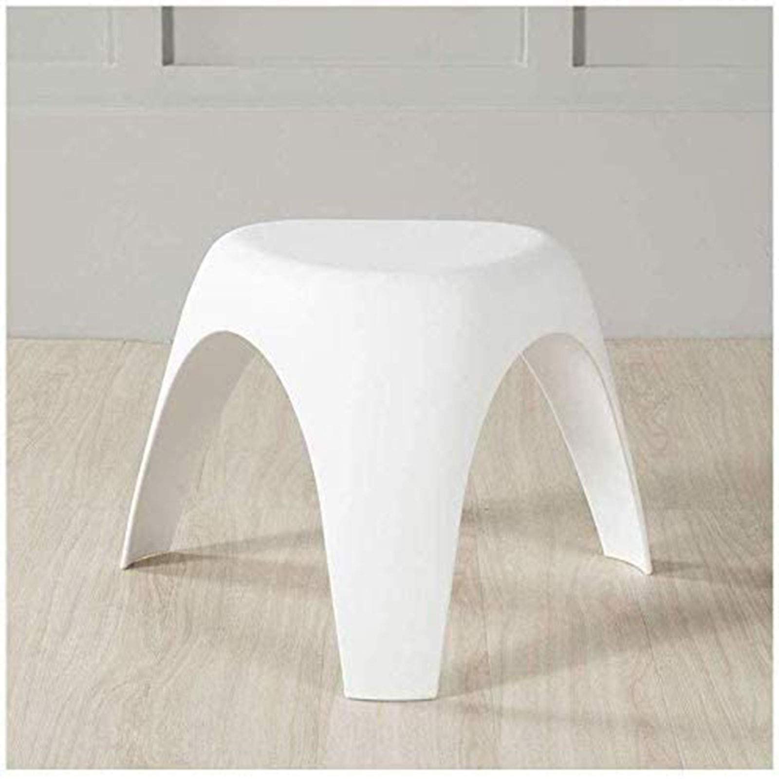 Taburete tapizado Taburete para pies, Silla de plástico Taburete para Zapatos para el hogar Taburete pequeño y Redondo Taburete de Comedor para niños Taburete Triangular de aprendi