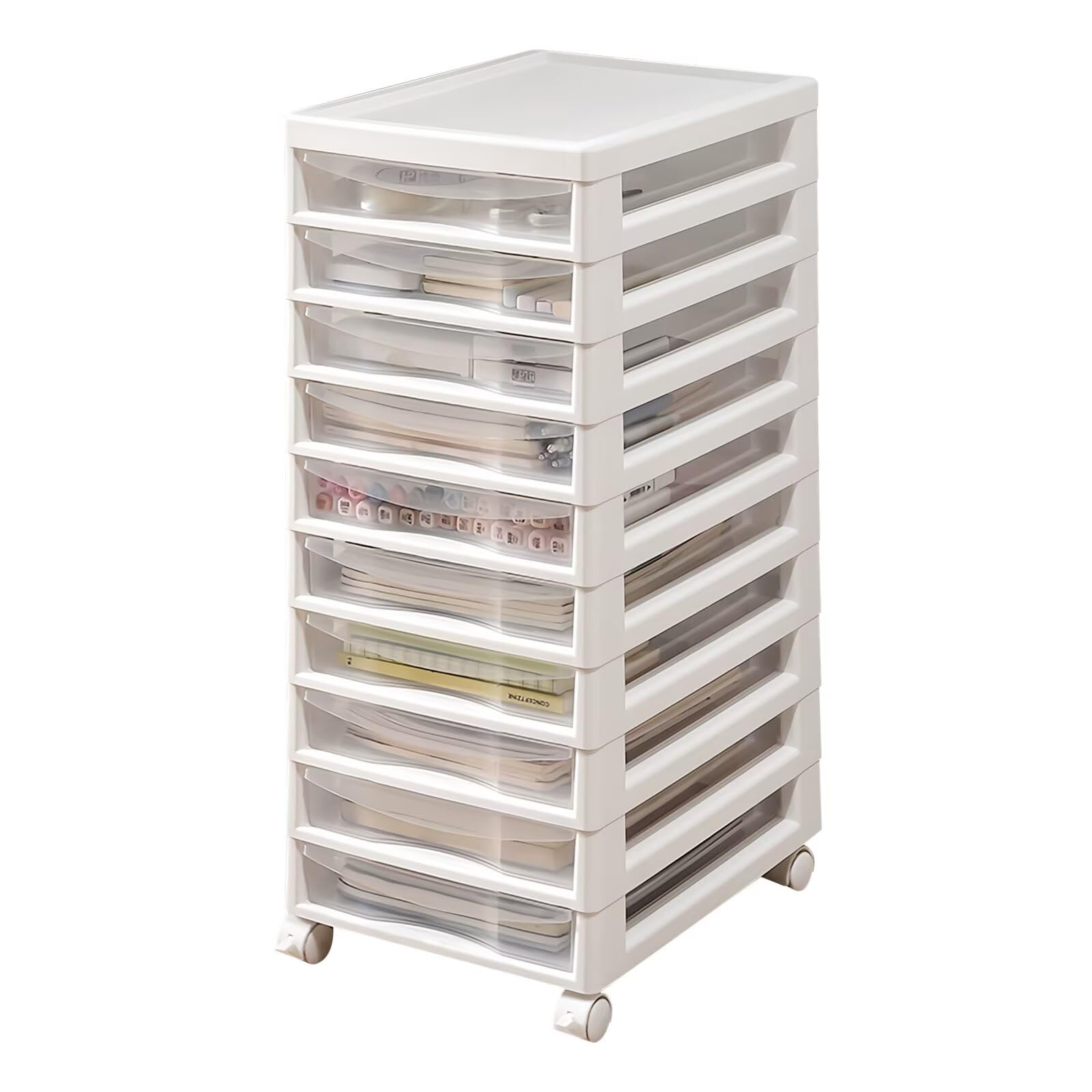 ローチェスト　ホワイト　引き出しいっぱい　機能的　A4書類収納可　小物類収納 楽天市場】1等MAX100%Pバック収納 ファイル収納 収納ボックス