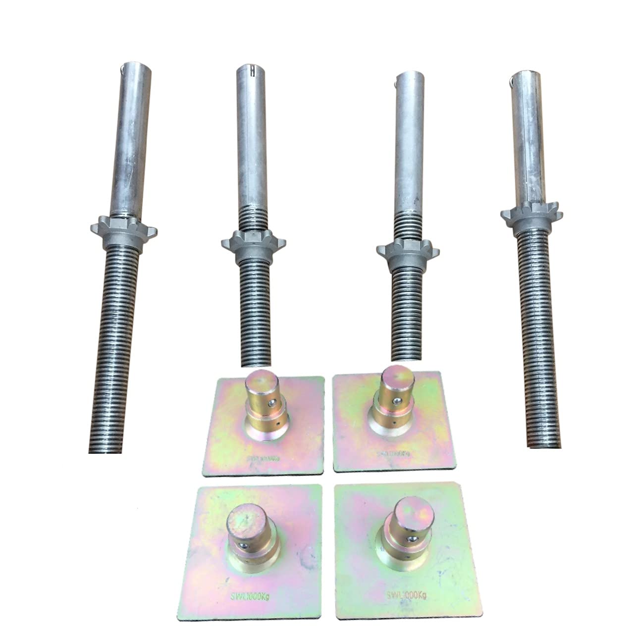 Alloy Scaffold Tower Adjustable Legs & Base Plates
