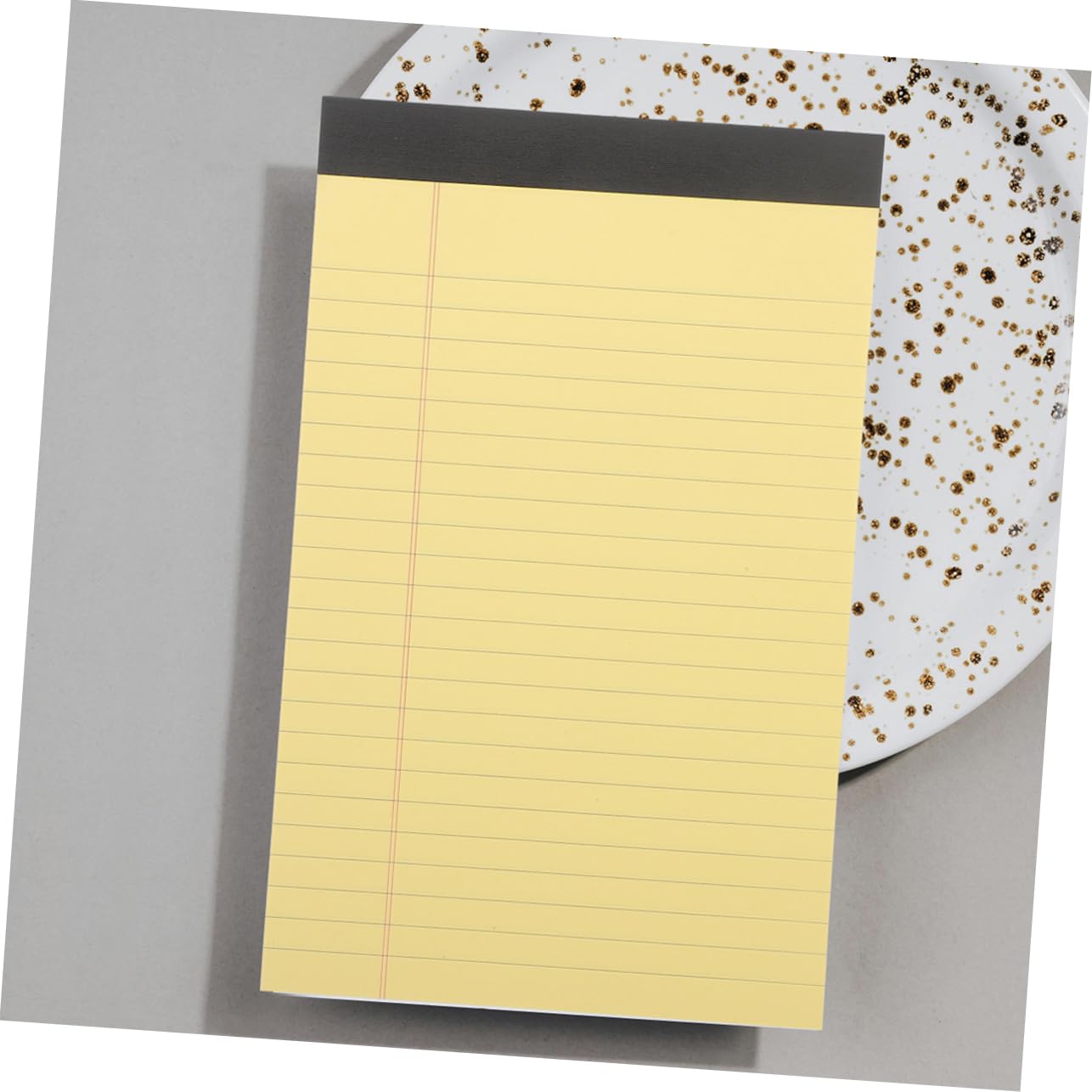 LALAFINA 50fogli Foglietti per Appunti Gialli Blocchetto Appunti Righe Blocchi per Scrivere Strappabili Carta Legale Portatile Forniture per Ufficio Utili per Studenti e Lavoro
