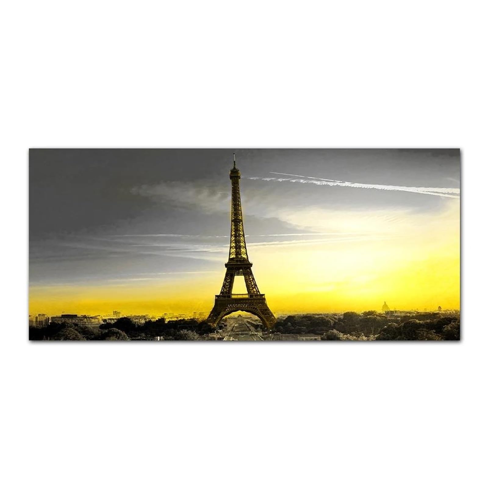 Affiches de pont noir et doré en tableau déco nature pour mur de maison