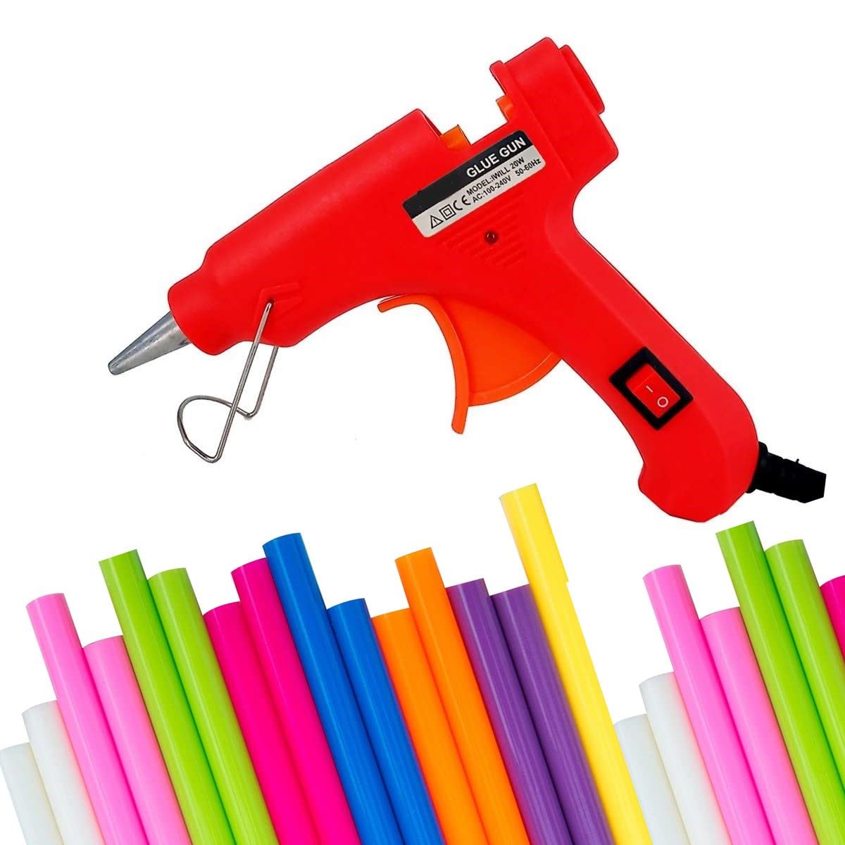 Artellius 7mm Hot Glue Sticks For Arts Craft Home School - View #6
