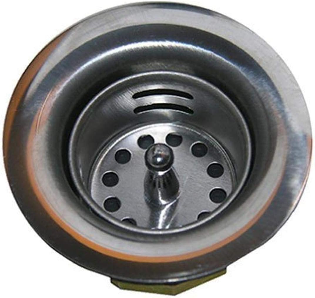 LASCO 031101 Chrome Plated Stainless Steel Junior Duo Strainer for 2