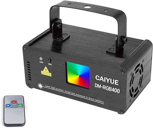 Luces de DJ DMX512 Luces láser de etapa de control escáner láser RGB efecto de haz luces de fiesta activadas por sonido para DJ discoteca bar club