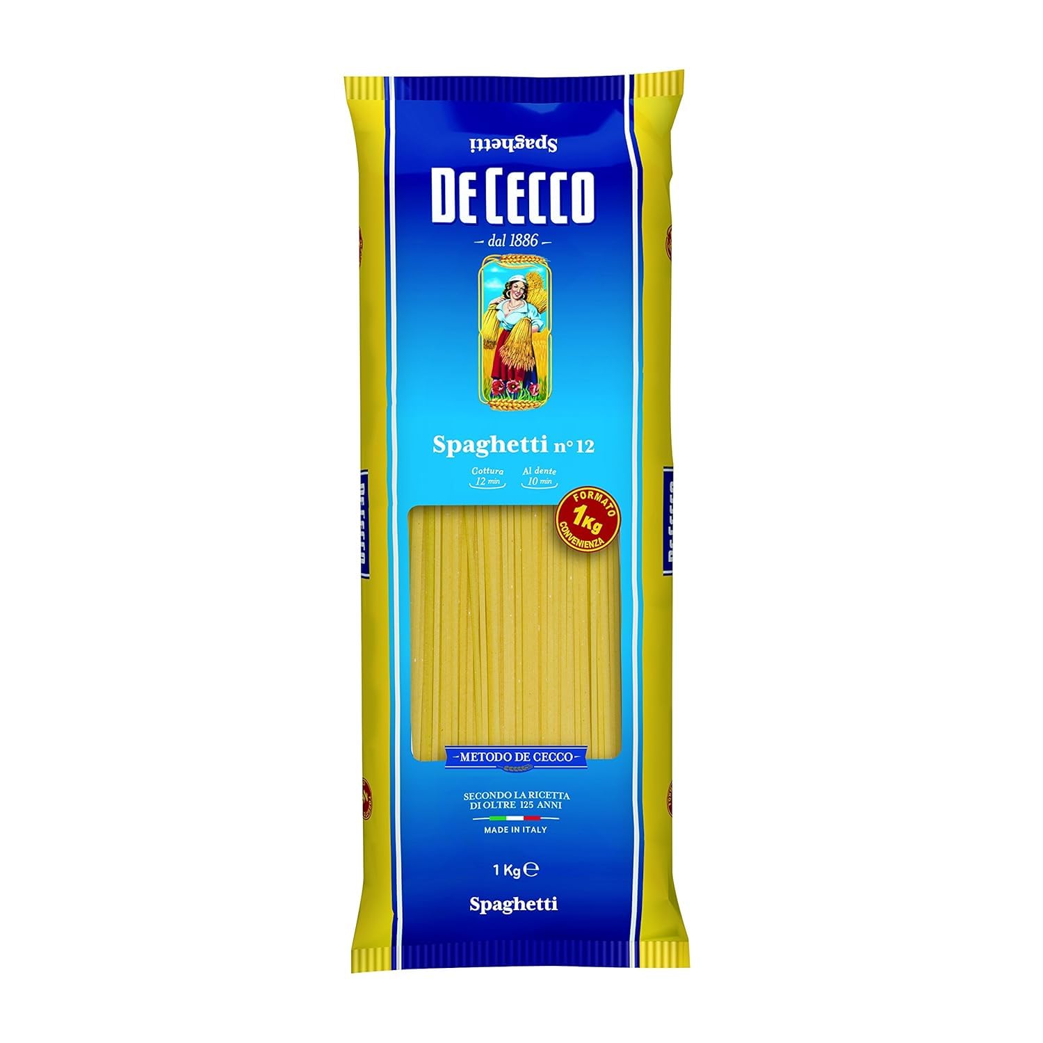 Amazon.com: De Cecco Spaghetti Nr.12-1kg