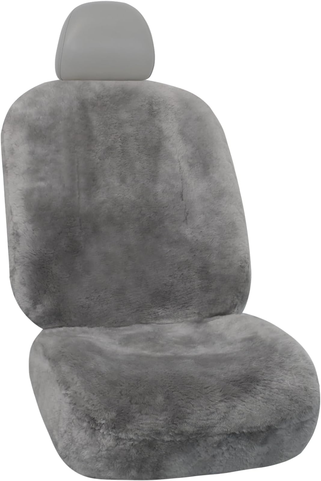 Aegis cover 901263STL Australian Sheepskin Semi Custom Steel Seat Cover (Headrest Cover Not Included)