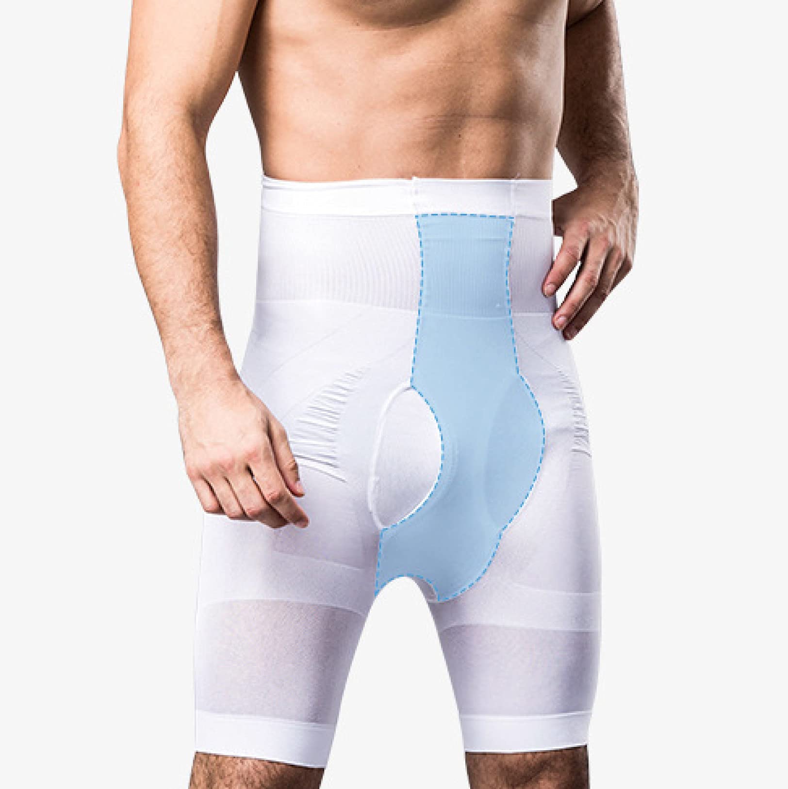 ZR98US shapewear boxershorts voor dij afslanken hip enhancer body shaper, hi-buikgordel shorts