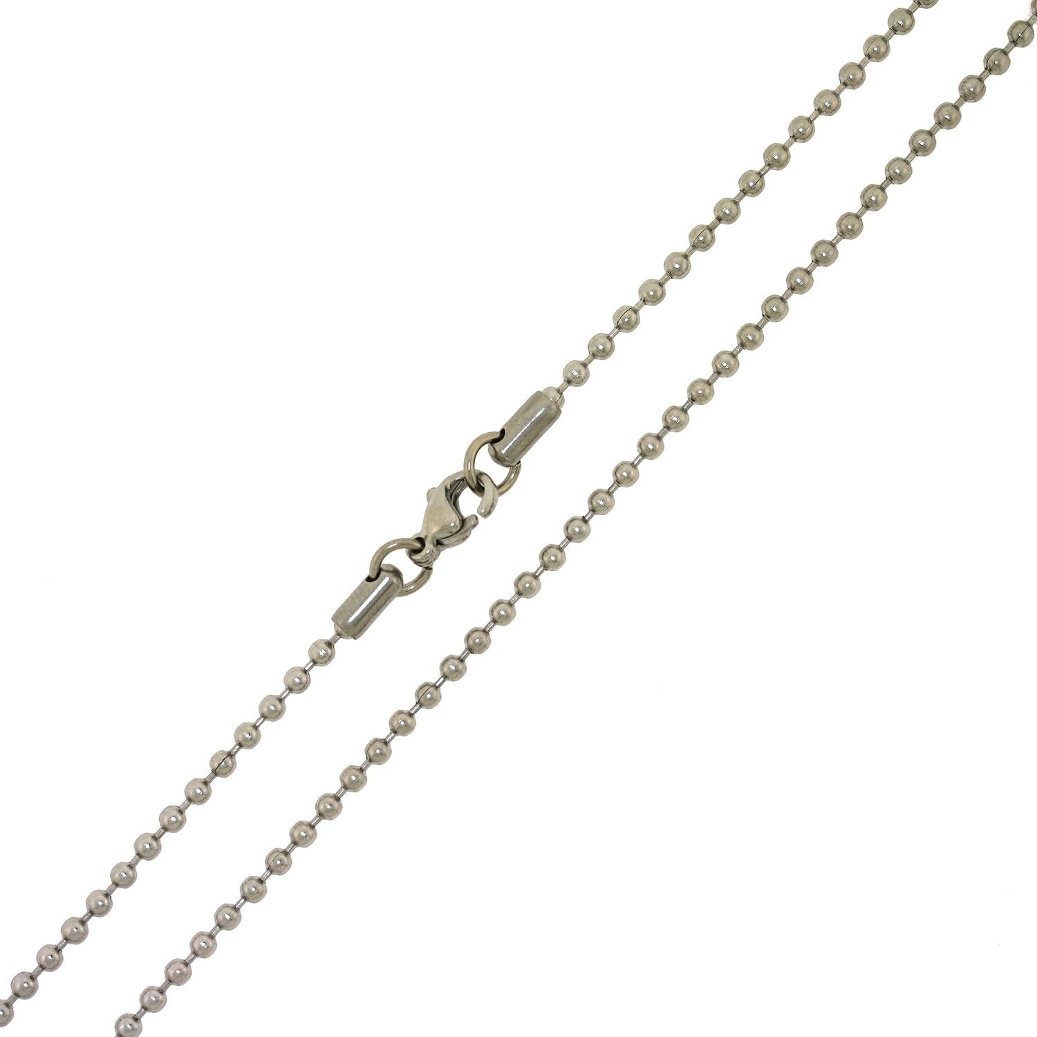SILVERCLOSEOUT Stainless Steel Beaded 