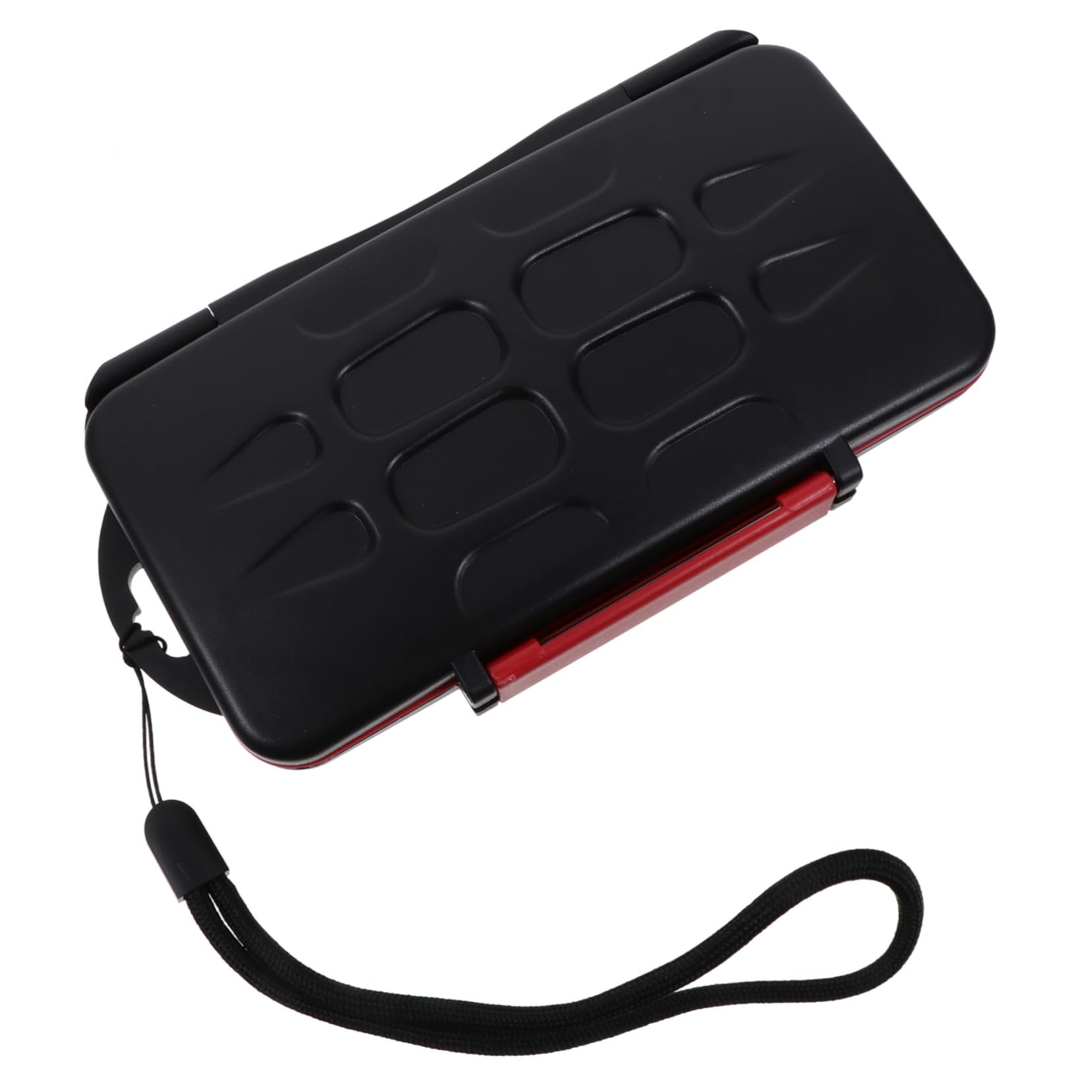 Happyyami Micro Card Storage Box 12 Slots Case for Camera Phone Memory Cards Waterproof Shockproof Mini Case Compact Lightweight Portable Data Container
