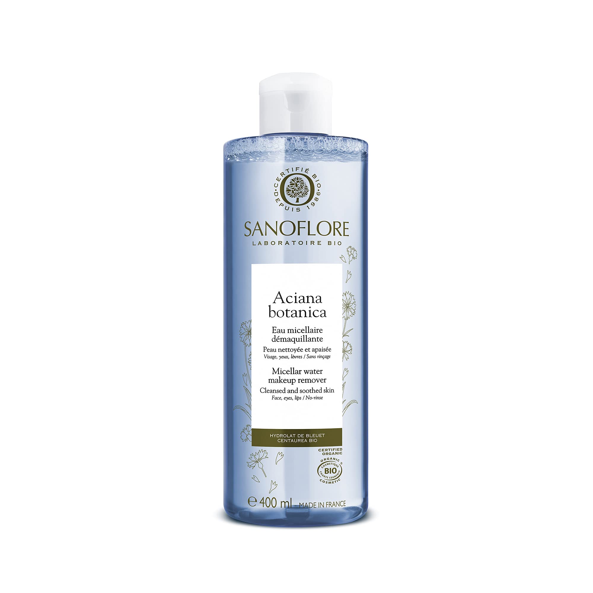 Sanoflore Aciana Botanica Cleansing Micellar Water Organic 400ml